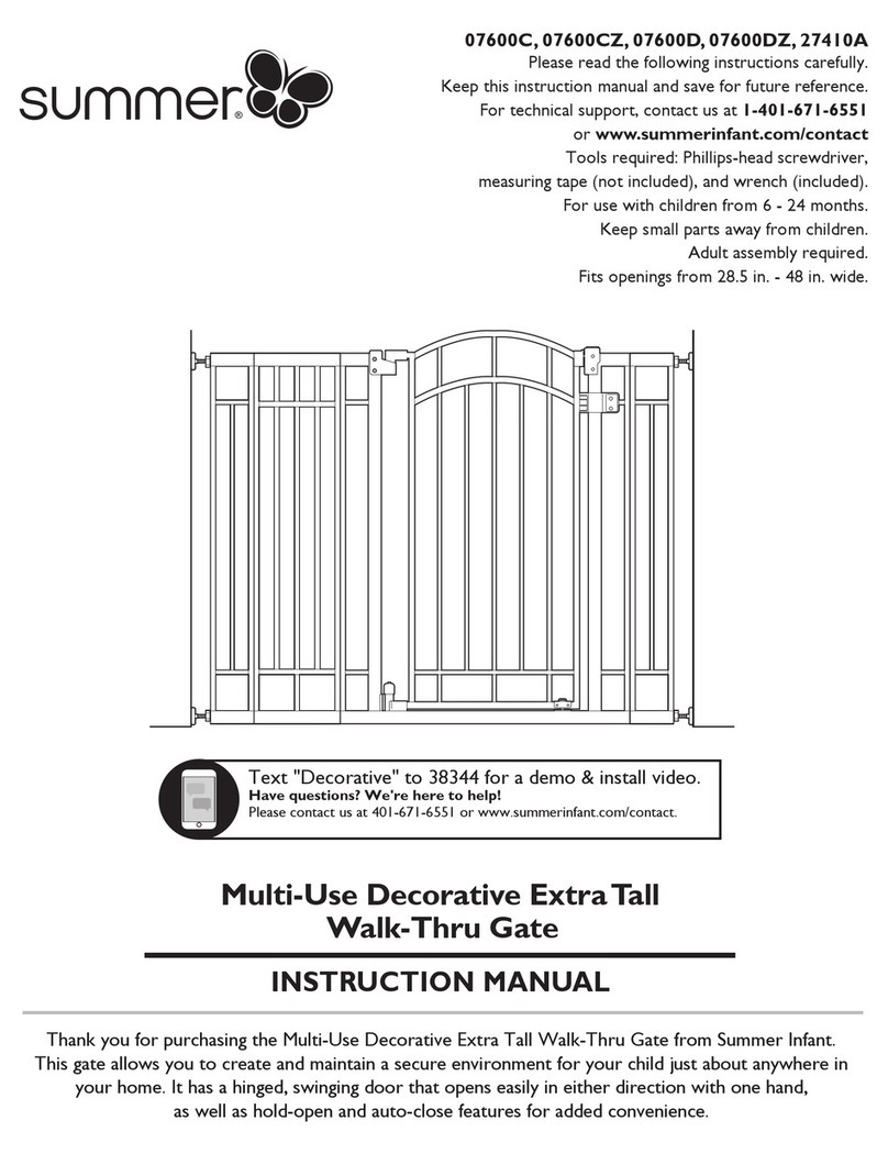 Summer 07600C User manual