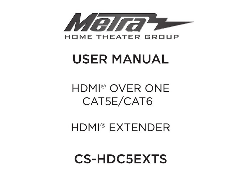 Metra Electronics CS-HDC5EXTS User manual