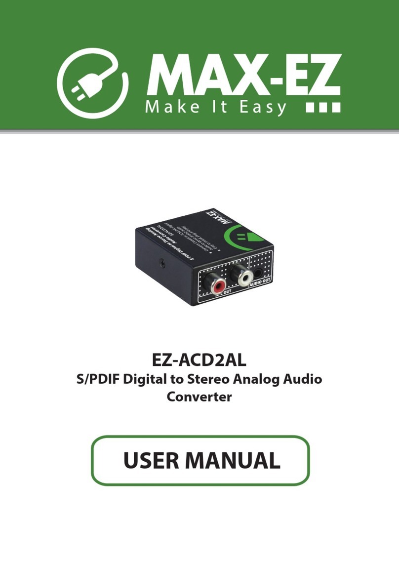 MAX-EZ EZ-ACD2AL user manual