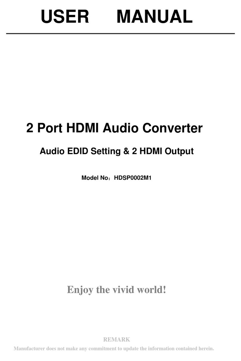 Sarowin HDSP0002M1 user manual