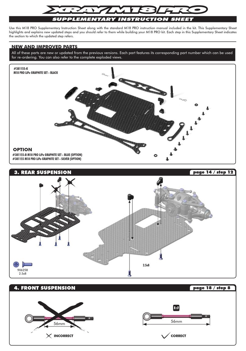 Xray M18 PRO User manual
