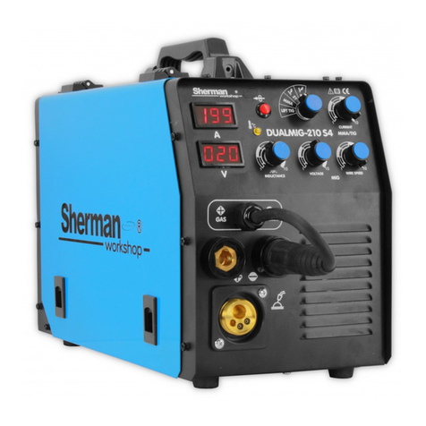 Sherman DUALMIG 210 S3 user manual