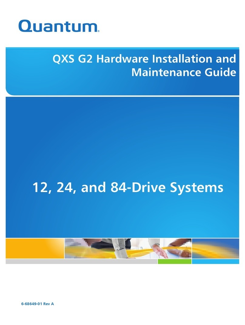 Quantum QXS G2 Series Operating manual