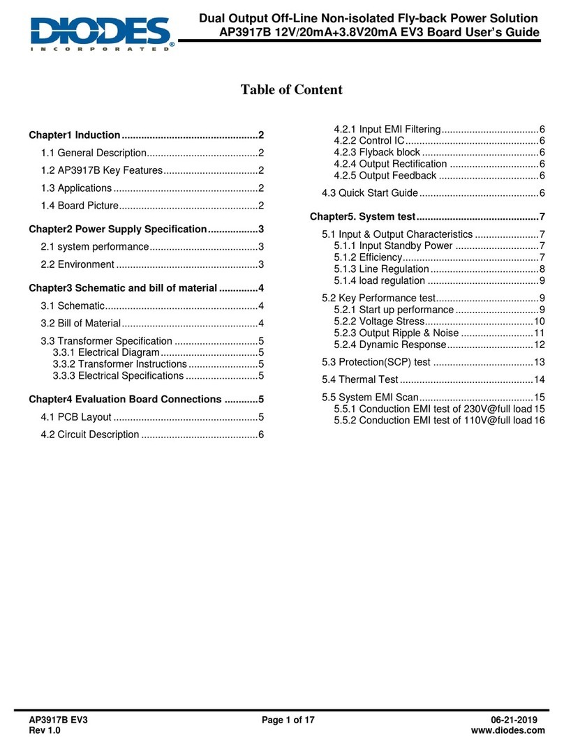 Diodes AP3917B user guide