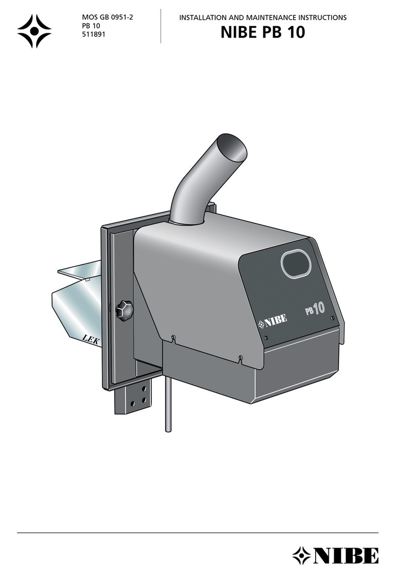 Nibe PB 10 Installation and maintenance instructions