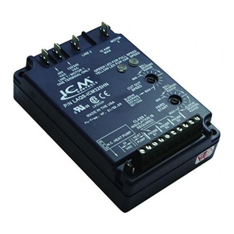 ICM Controls ICM325HN General instructions