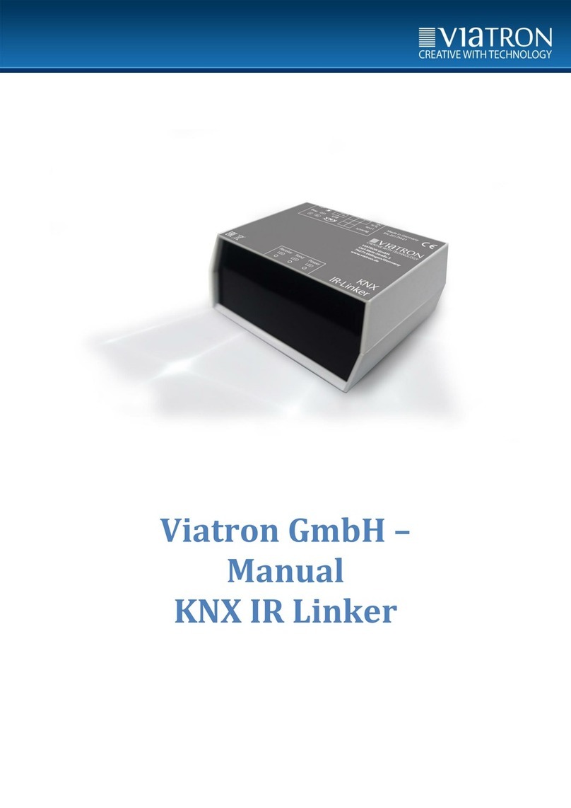 Viatron KNX IR Linker manual