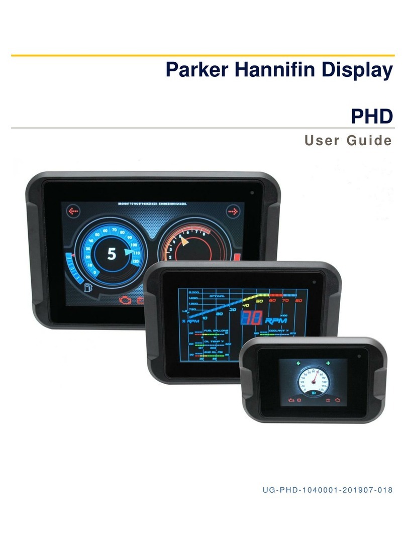 Parker PHD Series User manual