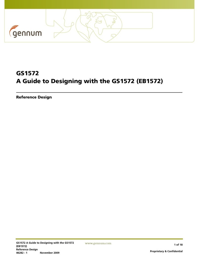 GENNUM GS1572 Reference design