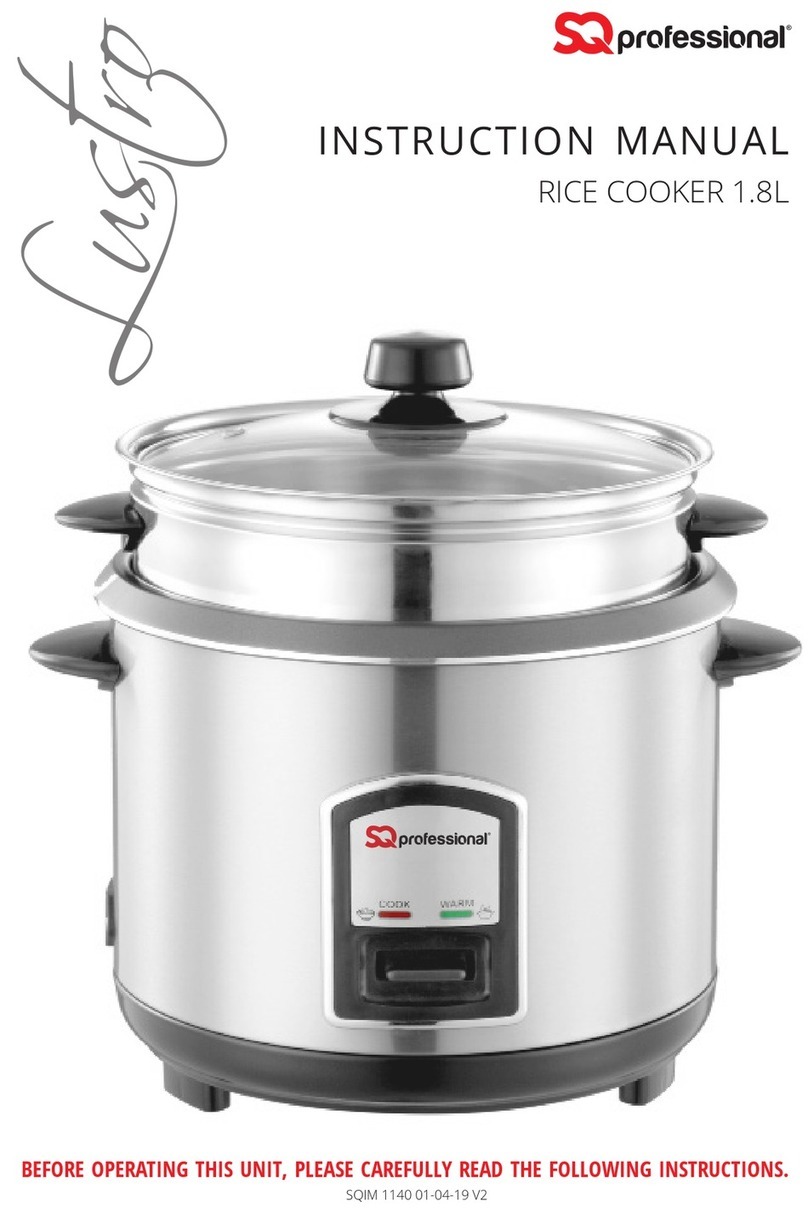 SQ Professional Lustro Series instruction manual