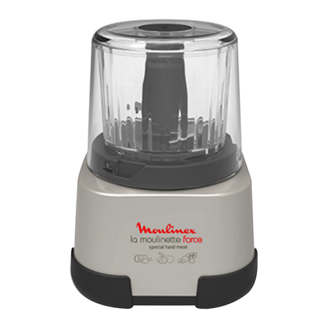 Moulinex LA MOULINETTE FORCE DP790A27 User manual