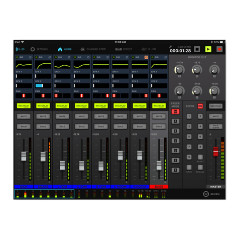 Zoom LiveTrak L-20 Operation manual