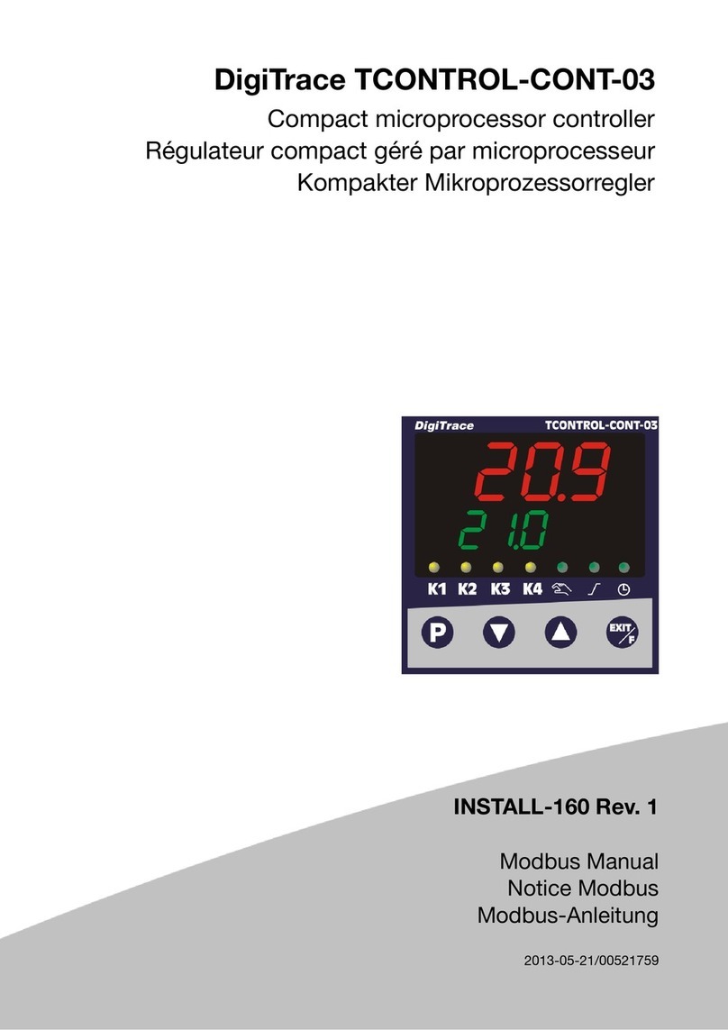 DigiTrace TCONTROL-CONT-03 manual