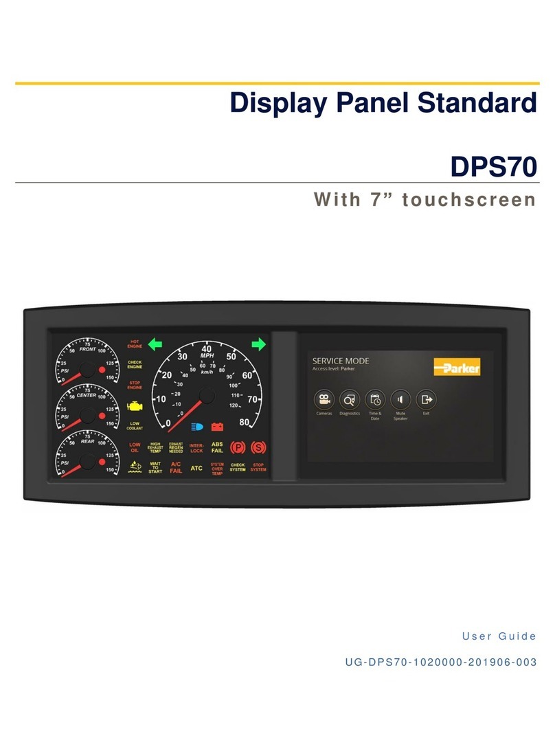 Parker DPS70 User manual