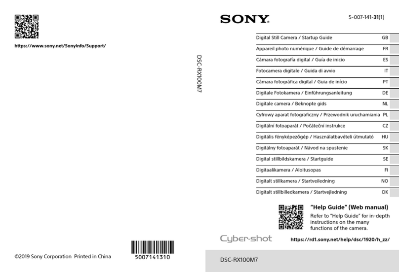 Sony Cyber-shot DSC-RX100M7 User guide