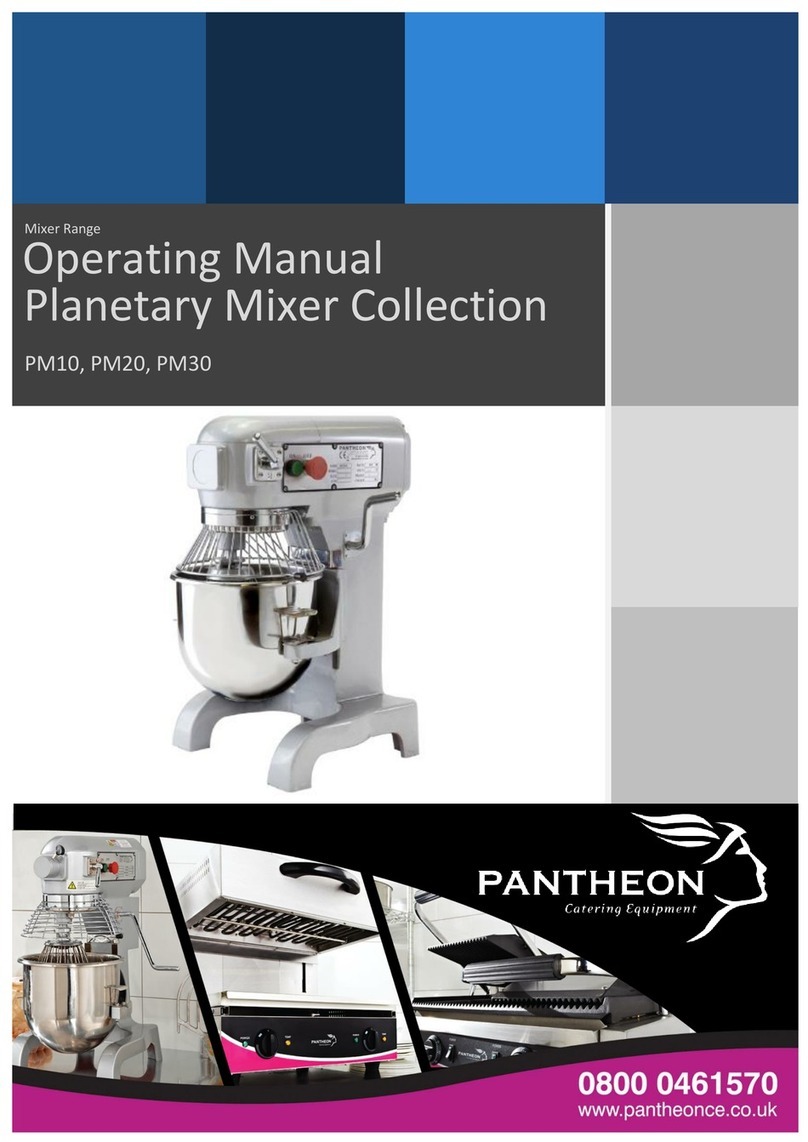 Pantheon PM20 operating manual