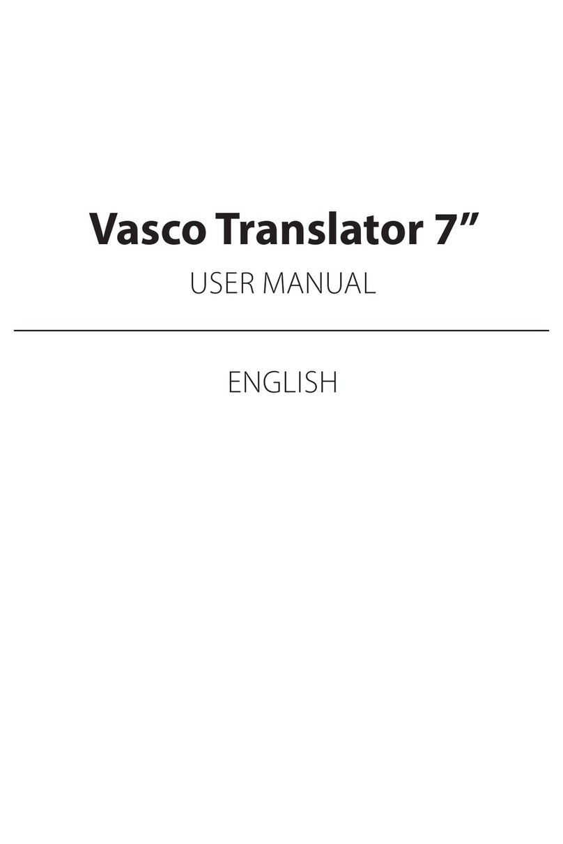 Vasco Electronics Translator 7" user manual