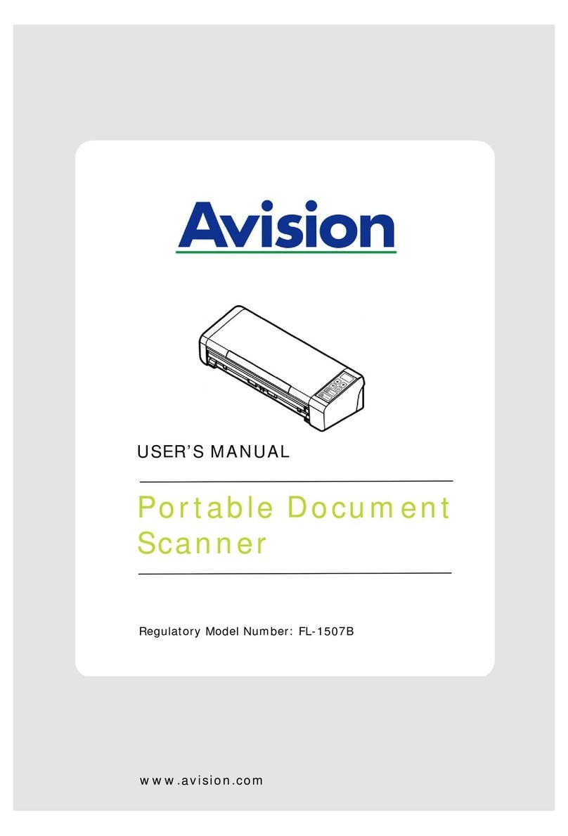 Avision FL-1507B user manual