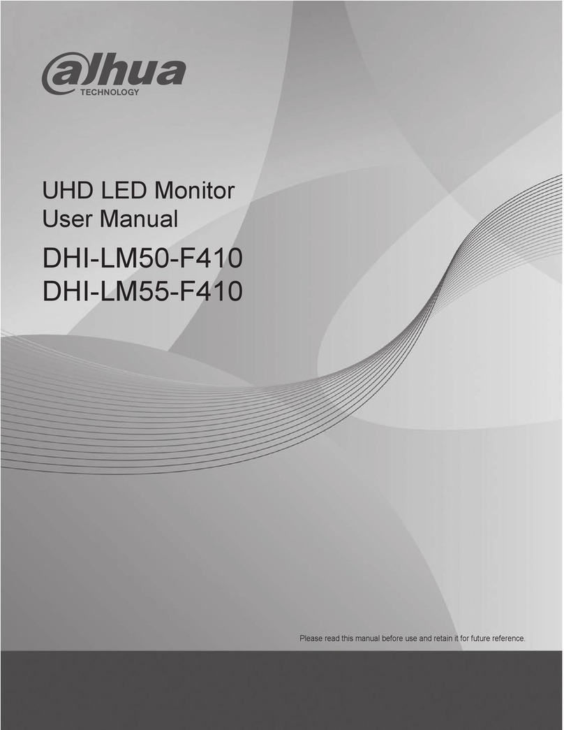 Dahua Technology DHI-LM50-F410 User manual