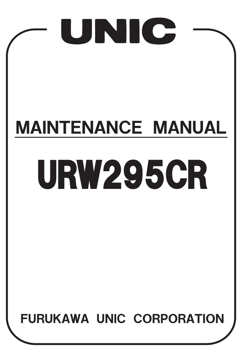 Unic URW295CR Maintenance manual