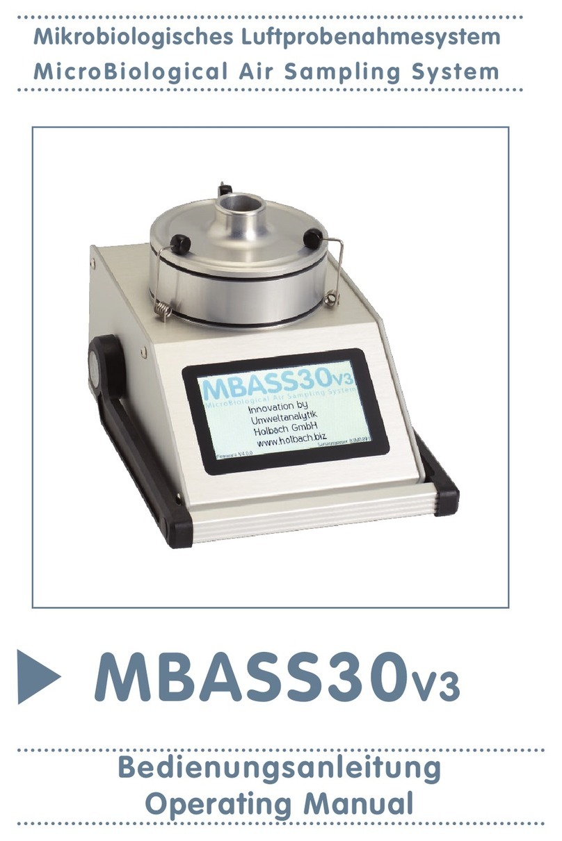Holbach MBASS30V3 operating manual