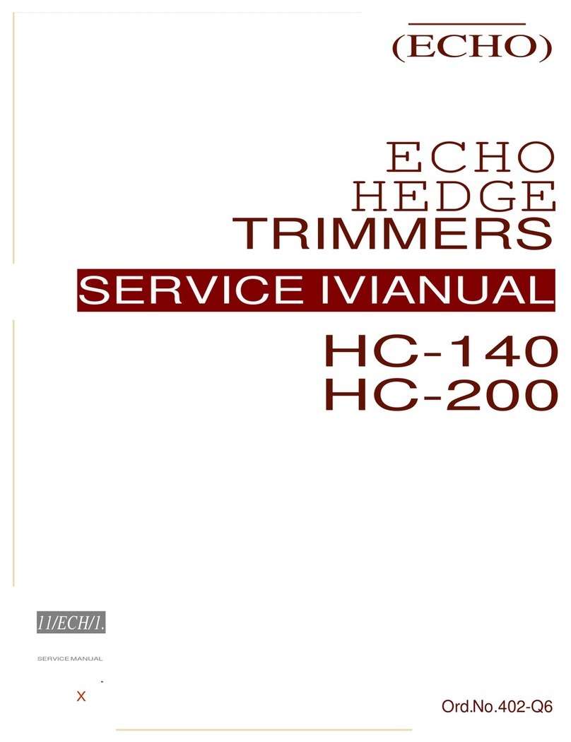 Echo HC-140 User manual
