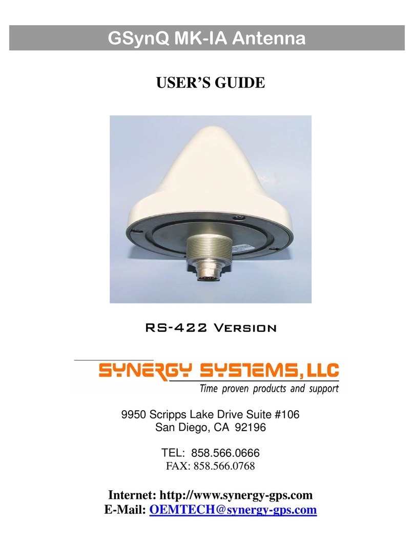 SYNERGY SYSTEMS GSynQ user guide