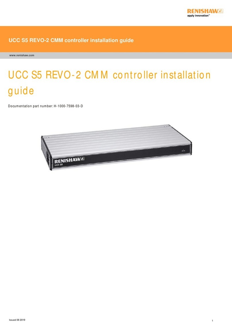 Renishaw UCC S5 REVO-2 User manual Renishaw UCC S5 REVO-2 User manual