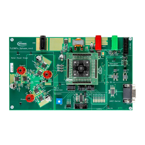 Infineon Technologies TLE987x EvalBoard User manual