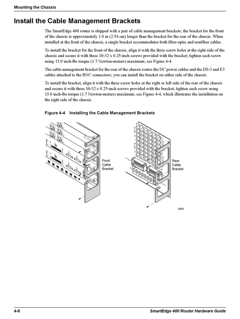 Redback Networks SmartEdge 400 Hardware guide