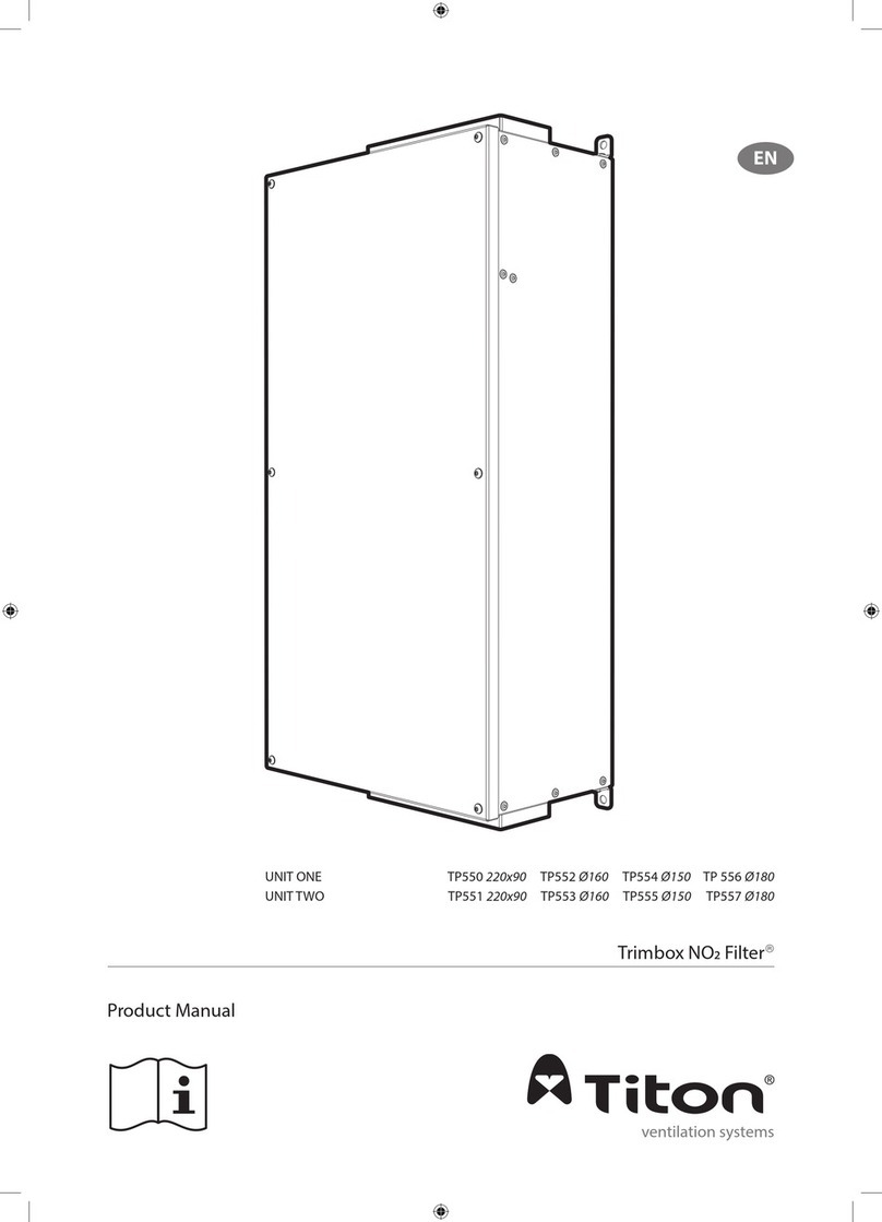Titon TP551 product manual