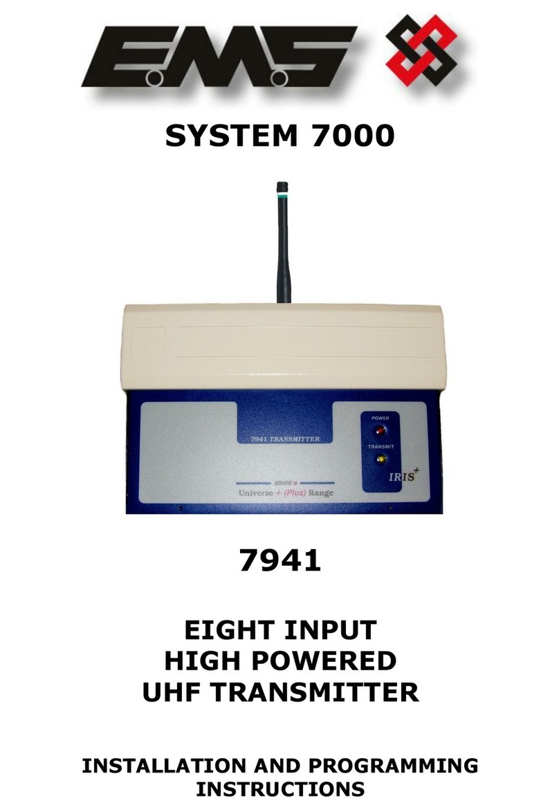 EMS SYSTEM 7000 Series Technical specifications