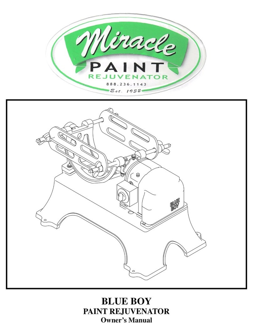 Miracle Paint Blue Boy MBB-5-C owner's manual