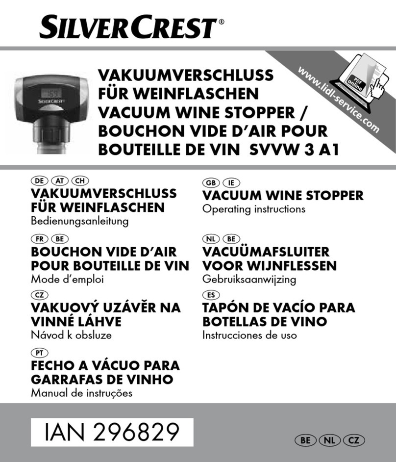 Silvercrest SVVW 3 A1 User manual Silvercrest SVVW 3 A1 User manual