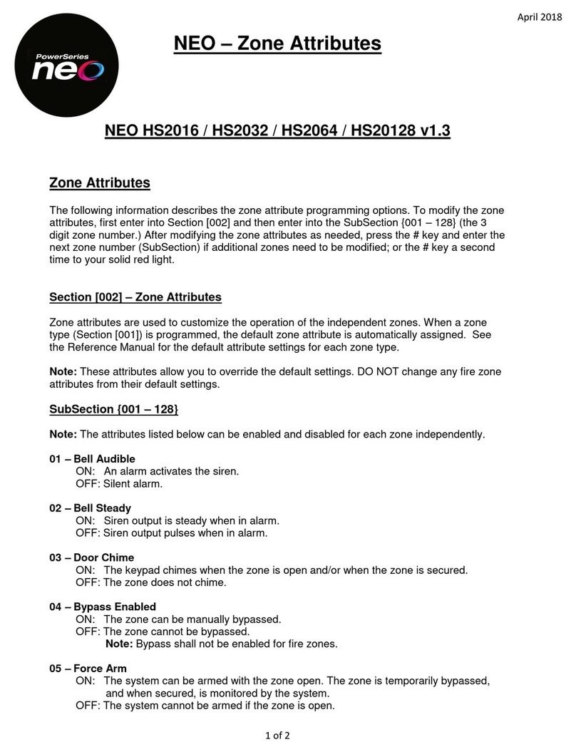 DSC Power Series Reference manual