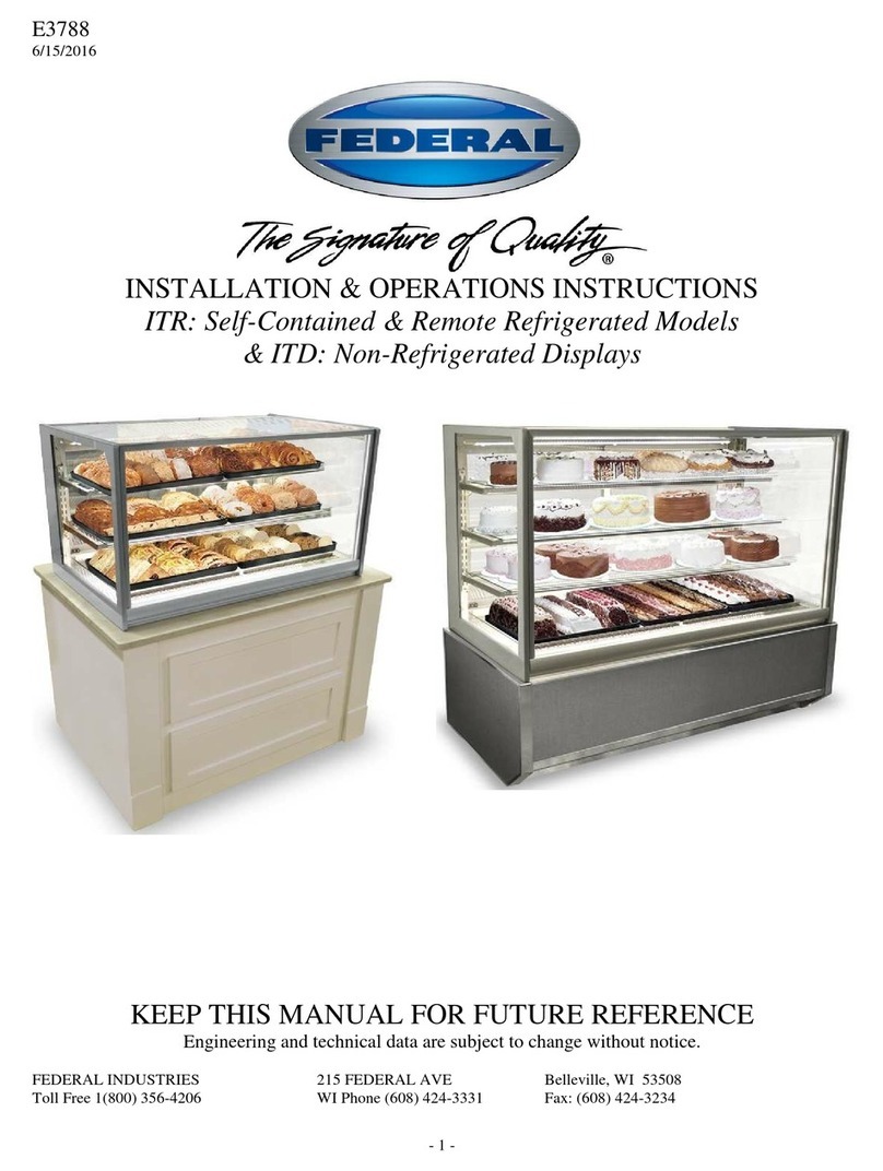 Federal ITD48 Installation & operation instructions
