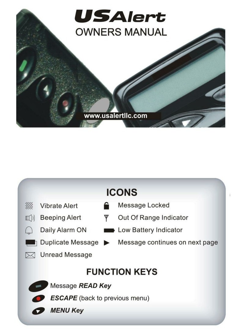 US Alert NP40 User manual