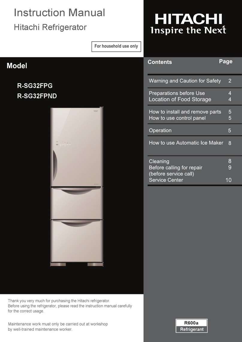 Hitachi R-SG32FPG User manual