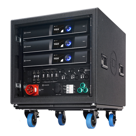 Dynacord SR20TGX-EU User manual