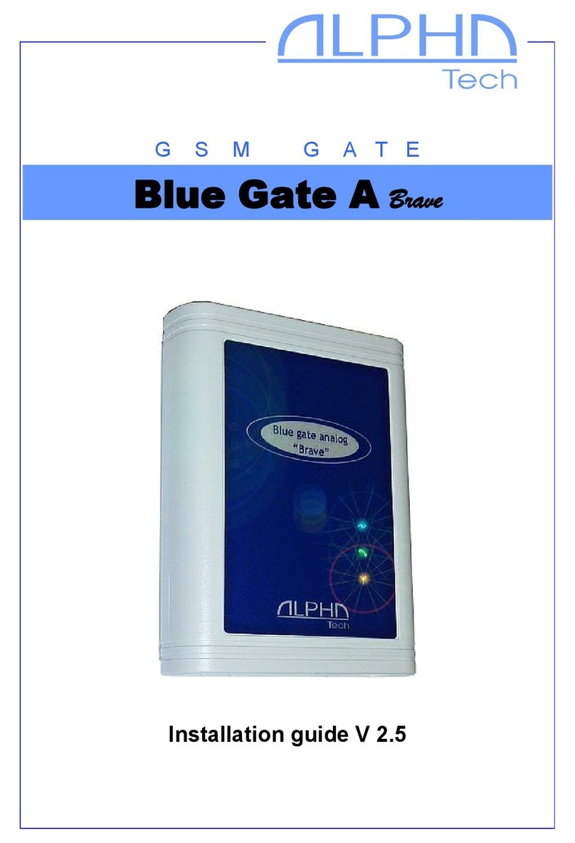 Alpha Technologies Blue Gate A Brave installation guide