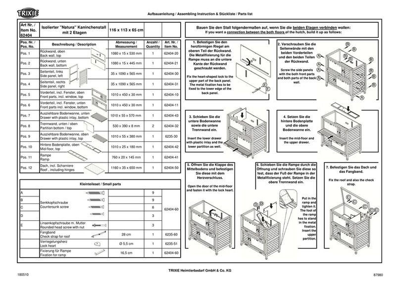 Trixie 62404 Assembling Instruction