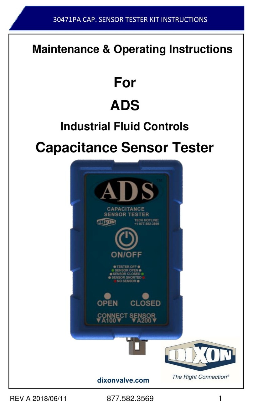Dixon ADS Operating and maintenance manual