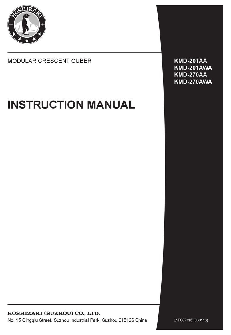 Hoshizaki KMD-201AA User manual