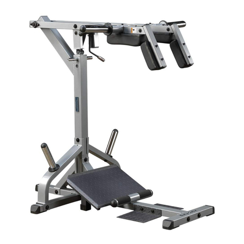 Body Solid GSCL-360 user manual