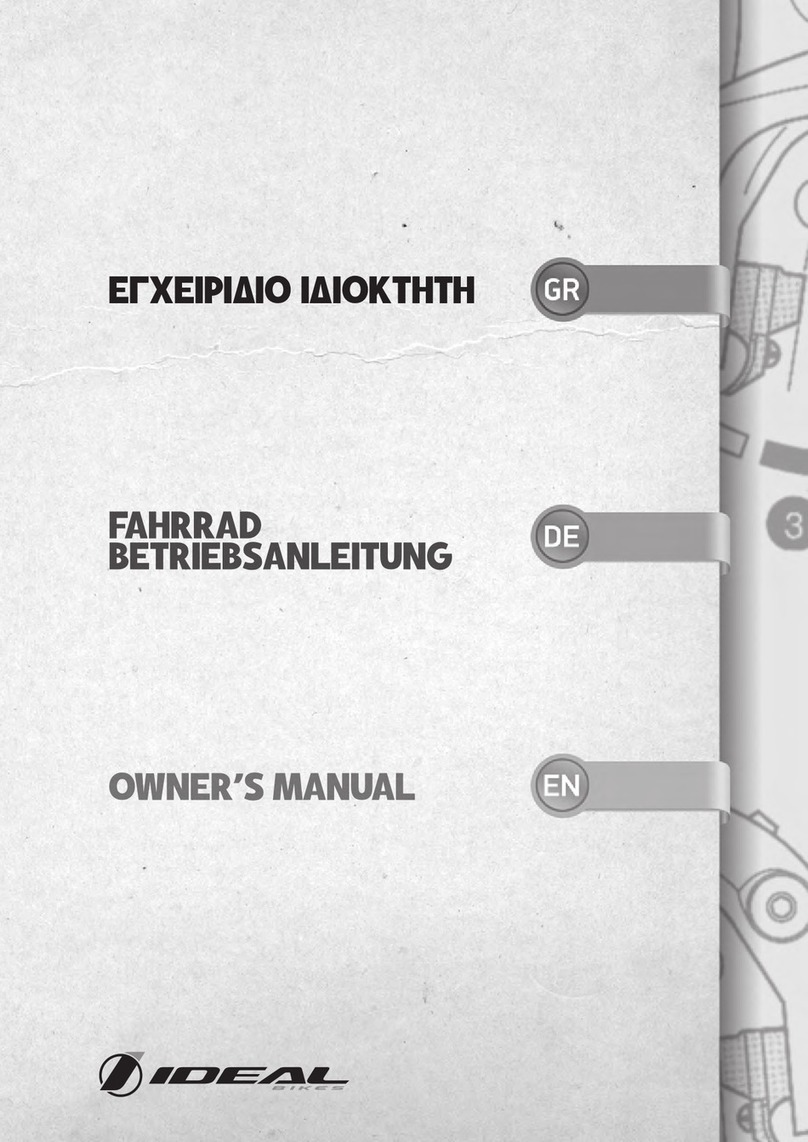 IDEAL Bikes RACE PRO 29 User manual