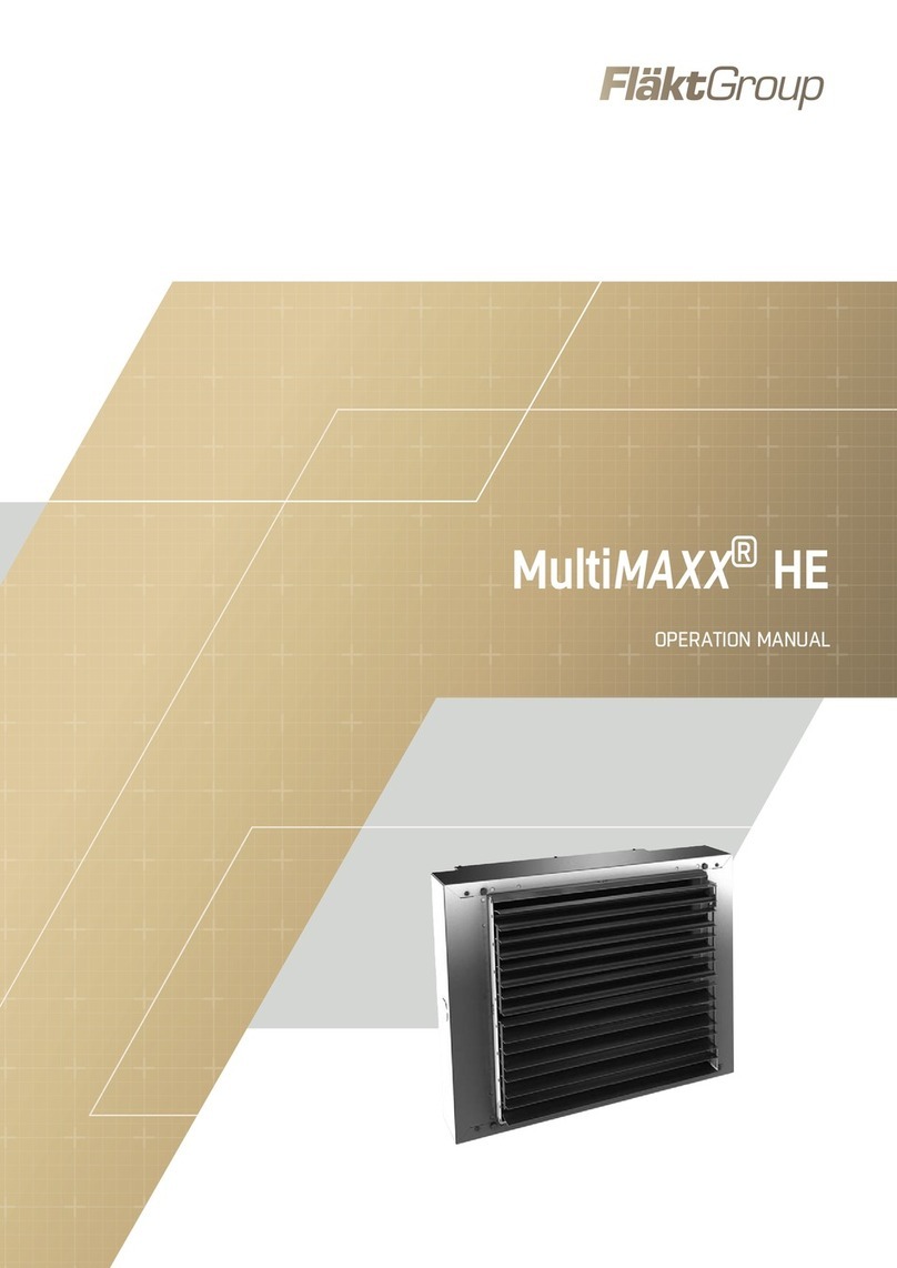 FläktGroup MultiMAXX HE Series Operation manual