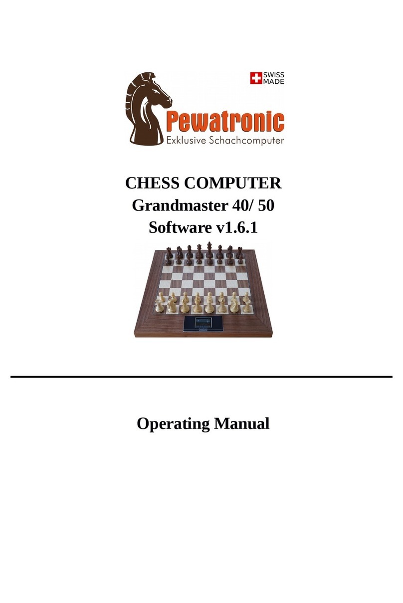 Pewatronic Grandmaster 40 operating manual Pewatronic Grandmaster 40 operating manual