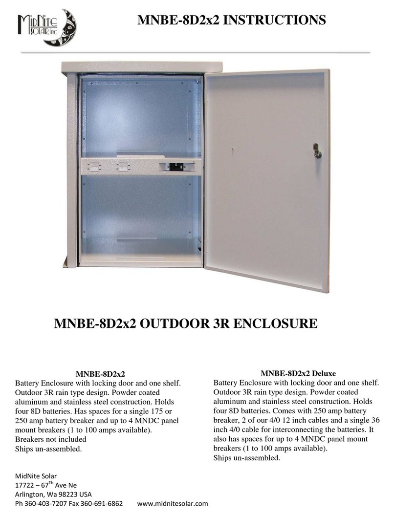 MidNite Solar MNBE-8D2x2 User manual