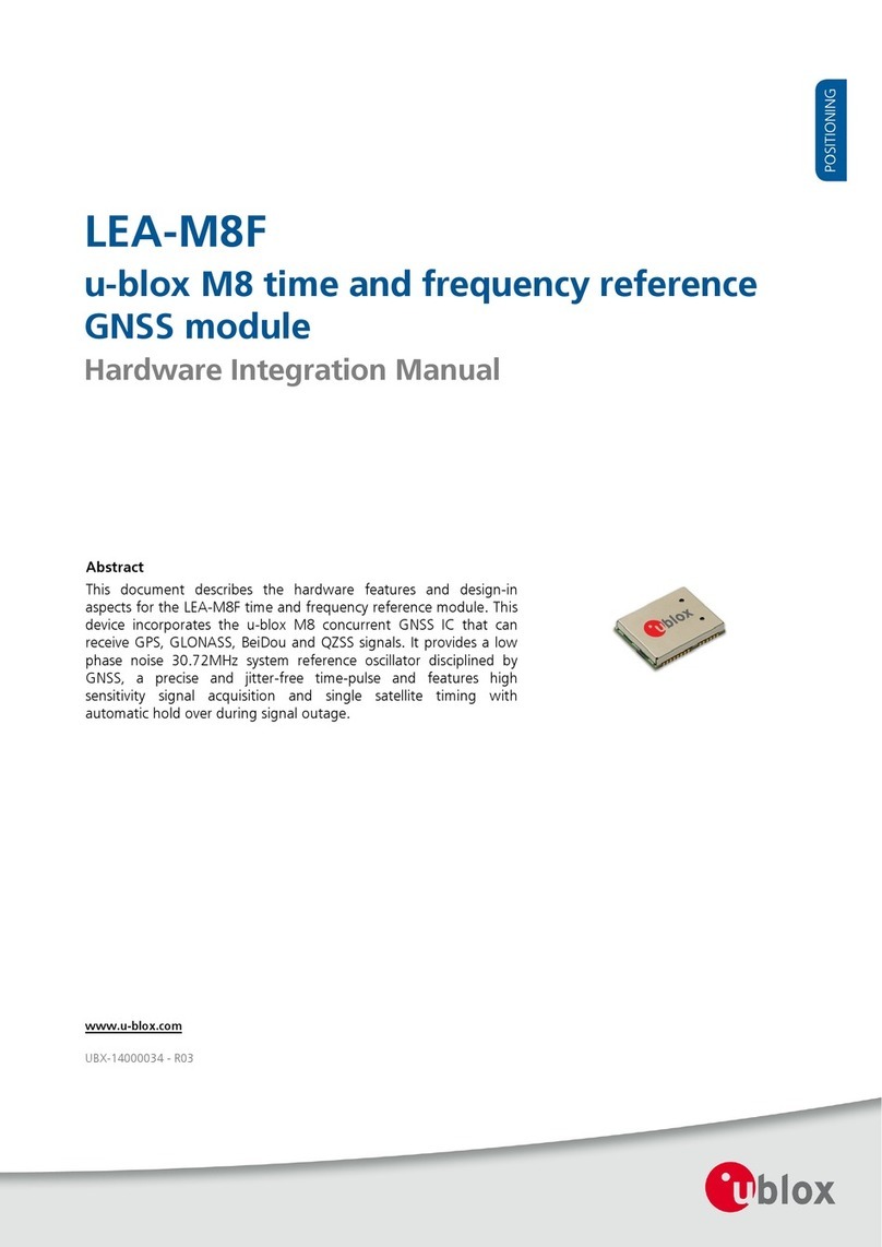 Ublox LEA-M8F Quick setup guide