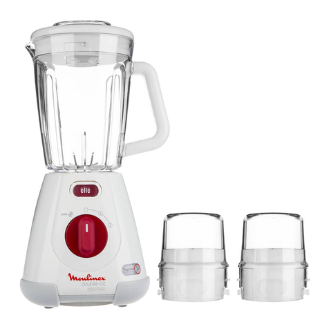 Moulinex DOUBLE CLIC LM238125 User manual